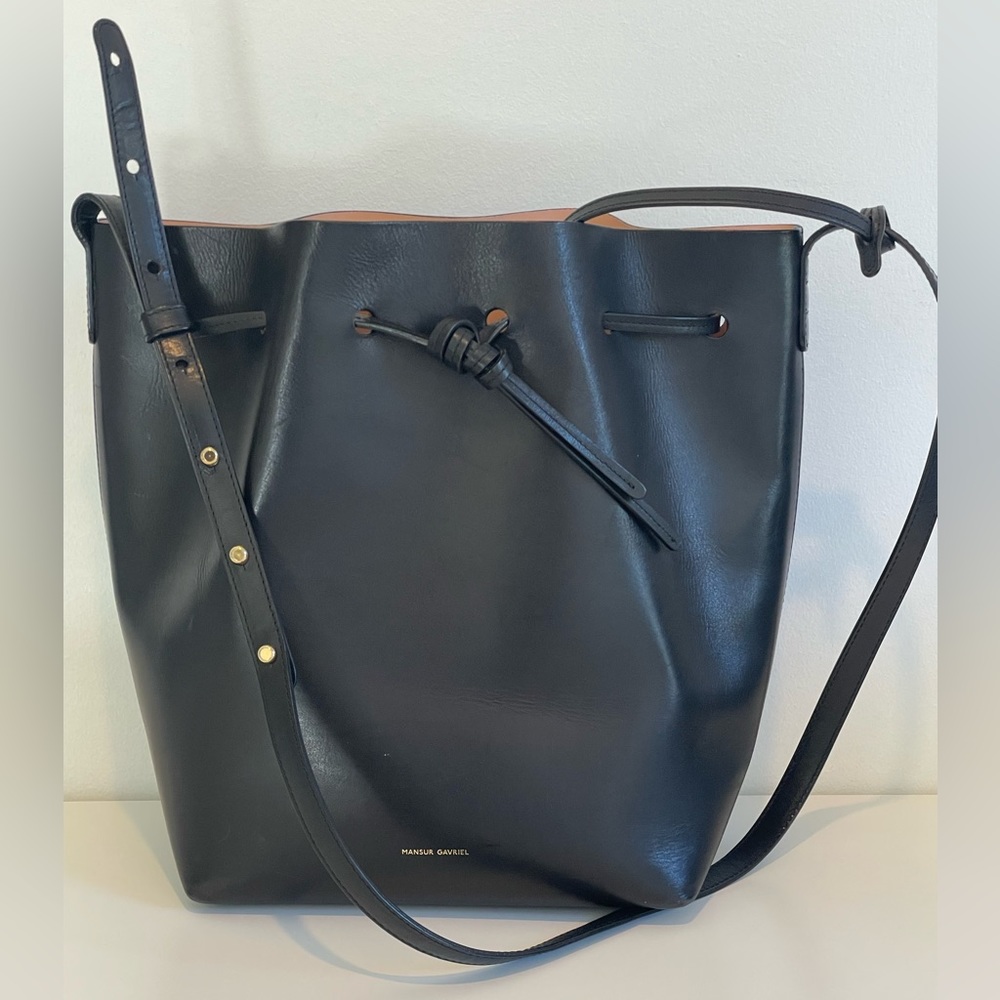 Mansur Gavriel Bucket Bag Black